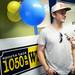 Former Michigan basketball player Zack Novak  gives an interview after chatting on the radio during the Mott Takeover at 1050 WTKA on Friday, May 17, 2013. Melanie Maxwell I AnnArbor.com